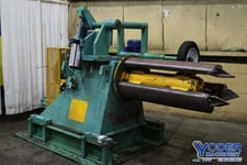 30000 lb. B & K #30USP-73, motorized coil reel & car, 48" width, 60" outside dimensions, 21"-27.5" ID, #73625