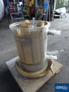 Schott Glass Coil Condensor Body, 16" dia. x 24.5" length, #45865