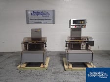 Boekels #EWK 449, checkweigher, 5" wide x 12" weight section, kick reject & controls, serial #2.01.97.29.232