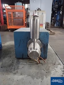 Eiger Mini Motor Mill #250 EXP, horizontal media mill, approx 250 milliter jacketed chamber, 2.2 KW, 230 V.