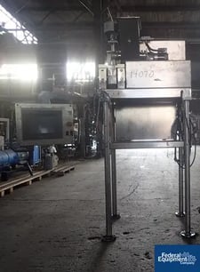 Fitzpatrick #1.5LX8D, Chilsonator, Stainless Steel, 1.5" wide x 8" diameter rolls, cored rolls with rotary