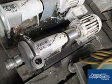 Tri-Clover #SP216SD-00A-8, centrifugal pump, Stainless Steel, 2" x 1.5", driven by 3 HP, 440 V., explosion
