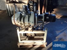 Pfeiffer #WPC800, vacuum system, Pfeiffer UNO90 rotary vane pump, Pfeiffer rotary lobe booster pump, 2003