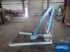 750 lb. Morse #400A96-125, Drum Handler, 96" lift height, serial no. 1292, #2888-9