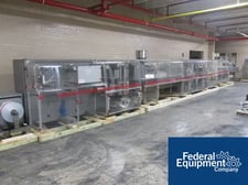 Klockner #P3000 cartoner, blister packaging line, Scandia bundler, CP1200 serial# 017, P3000 serial# 036