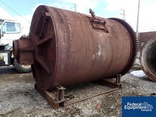 8' x 10' Epworth, Ball Mill, Carbon Steel, Jacketed, 200 HP, #3093-3