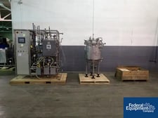 Abec, Fermentor System, 316L Stainless Steel, hinged dish top, 200 liter (52 gallon), dish bottom, 1985