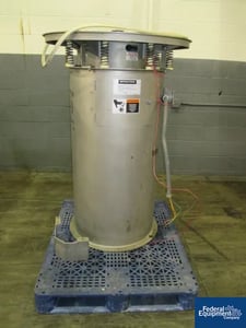 40" Sweco #ZS40Y124BDSDSFXB, Screener Base, Stainless Steel, 56.5" elevated base, .5 hp motor, #3134-15