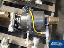 3" ITT Pure Flow Diaphram valves, 316L stainless steel construction, pneumatically actuated, #31434