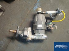 3"/3" ITT Pure Flow Diaphram valve set, 316L stainless steel construction, (1) pneumatically, (1) manually