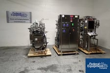 Pierre Guerin Bioreactor #H1M6020, 316 Stainless Steel, 4/6 Bar, 80 liter working capacity, flat bolt on top