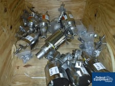 Gast pneumatic agitators, clamp mounted, with stainless steel enclosure over motor, #3188-10