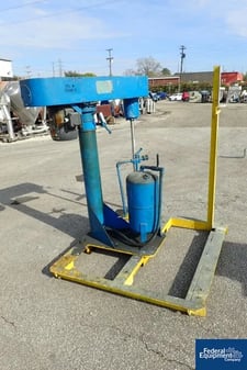 5 HP Myers, disperser, Stainless Steel shaft & blade, 5 HP, 230/460 volt xp motor, floor mounted, #3268-3