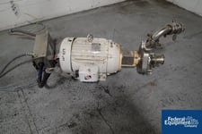 Fristam #FPX742-180, Centrifugal Pump, Stainless Steel, 2.5" x 2", with direct coupled 15 hp, 230/460 volt
