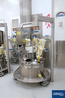 50 gallon Lee #50U7S, triple motion vacuum kettle, Stainless Steel, 100 psi, jacketed, 10 HP, 2004, #3168-75