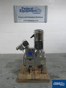 Pharma Technology #Combi-500ST, deduster/metal check combo, Pharmatech tower tablet deduster, mounted on