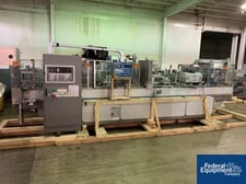 Uhlmann #UPS4, thermoforming blister packaging machine, includes roll stand, chiller, 1994, #3337-1, 1994