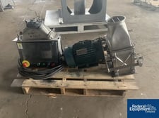 Fitzpatrick #D6A, Stainless Steel, 5 HP, 200 volt direct coupled motor with VFD, serial# 10482, #3398-15