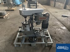 Union #1S, Process Attritor, Stainless Steel jacketed bowl, 2 HP, 230/460 V. variable speed motor drive