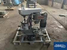 Union #1S, Process Attritor, Stainless Steel jacketed bowl, 2 HP, 230/460 V. variable speed motor drive