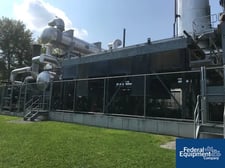 Esex air fin cooled heat exchanger, (2) fans, on stand, #3397-9