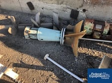 Agitator with Stainless Steel shaft, motor, as is, #3290-59
