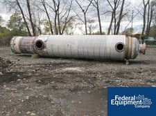 5914 sq.ft., 75 psi shell, 75 psi tubes, Manning & Lewis, Heat Exchanger, 304ELC Stainless Steel, 1988, #48727