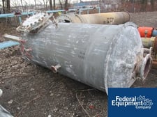 Enpro #VT, Deaerator Deoxygenator, storage, Carbon Steel construction, rated 40000 PPH capacity, 75 psi