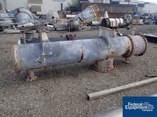 239 sq.ft., 150 psi shell, 150 psi tube, Thermotran #23-120, heat exchanger, Stainless Steel, 1976, #70621