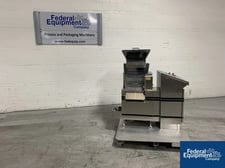 Harro Hofliger #KWS12-S, capsule checkweigh, (12) lanes, with stainless steel hopper and control cabinet, 208