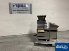 Harro Hofliger #KWS12-S, capsule checkweigh, (12) lanes, with stainless steel hopper and control cabinet, 208