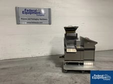 Harro Hofliger #KWS12-S, capsule checkweigh, (12) lanes, with stainless steel hopper and control cabinet, 208