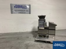 Harro Hofliger #KWS12-S, capsule checkweigh, (12) lanes, with stainless steel hopper and control cabinet, 208