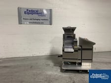Harro Hofliger #KWS12-S, capsule checkweigh, (12) lanes, with stainless steel hopper and control cabinet, 208
