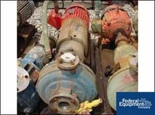 40 GPM, Worthington #D1011, 2" x 1" x 10" centrifugal pump, 316 Stainless Steel, 5 HP, #19307