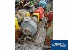 Power Dynamics #8106, 3" x 2" x 10" centrifugal pump, 316 Stainless Steel, 10 HP, #19366