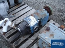 G & H #3040RA, 4" rotary lobe pump, Stainless Steel, #25858