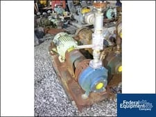 150 GPM @ 270' TDH, Labour, 3" x 1.5" x 8" centrifugal pump, Stainless Steel, 25 HP, #26046 (2 available)