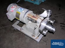 Fristam #FP712, 2" x 1.5" x 4" centrifugal pump, Stainless Steel, 2 HP, #26161