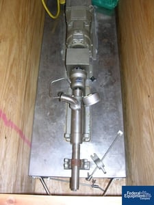1.5 inlet, Moyno #3FH2550, progessive cavity pump, 1.5" inlet, Stainless Steel, 2 HP, #26195