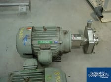 45 GPM, Fristam #FR1732/155, 2.5" x 2" centrifugal pump, 316L Stainless Steel, #27020