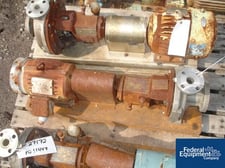 Ingersoll-Rand, 1.5" x 1" x 6" centrifugal pump, Stainless Steel, 2 HP, #27174