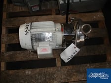 G & H #GHH-10, 2.5" x 2" centrifugal pump, Stainless Steel, 2 HP, #28044 (3 available)