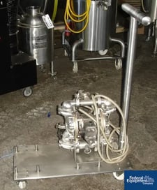 1" Sandpiper #SSBI-A, type TF-3-SS, diaphram pump, Stainless Steel, #28206