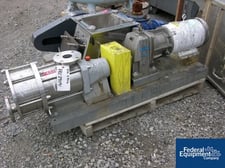 2.5" Blackmer #C121-CVT, eccentric disc pump, Stainless Steel, 7.5 HP, #29091