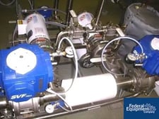 280 GPM @ 169' TDH, Waukesha #C216, sanitary Stainless Steel centrifugal pump, 3 HP, #29602 (3 available)