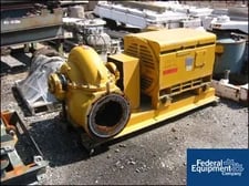 Crane Deming, 12" x 10" x 13" centrifugal pump, Carbon Steel, 200 HP, #24008