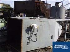 Carbon steel hopper, 128 cu.ft., #16799