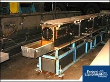 PMC, Stainless Steel Vacuum Sizer, 12" x 12" chamber, 8" diameter max.opening, 4 compartments with covers