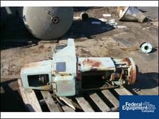 3 HP Lightnin #82-S-3, agitator drive, right angle design, 155 RPM output, mechanical seal, 11.5:1 ratio